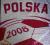Flaga kibica POLSKA TYSKIE 2008 2mx2m nowa!