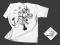 T-shirt męski dla nurka KASSA biały SEA-HORSE L