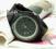 Wyprzedaż Zegarek Jelly Watch FLOWER czarny
