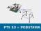 BOSCH PTS10 piła + oryginalna PODSTAWA PTS 10
