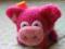 Walentynki Świnka Świnia z filcu - mini filcuś