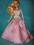 śliczna Barbie księżniczka w balowej sukni