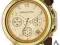 ZEGAREK MICHAEL KORS MK3135 CHRONO BROWN/GOLD