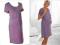 Sukienka ciążowa -lila- MAMA B.P.C 50