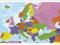 Mapa Europy - plakat 91,5x61 cm