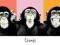 The Chimp - Pop - Steez DJ - GIGA plakat 158x53 cm