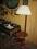 Stojąca lampa Art Deco / stolik