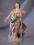 Scenka - Kobieta z pawiem - XIX wiek - ideal