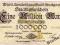 B&B ! Wirttembergia - 1.000.000 Mark - 1923