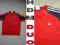 ADIDAS Czerwony T-shirt rozm. 6 ok L/XL