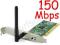 Karta sieciowa WiFi Pentagram 6121-L7 PCI 150Mbps