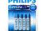 PHILIPS baterie EXTREMELIFE AAA R3 4 szt. W-wa FV