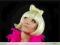 Sexowna Peruka Lady Gaga Party Sylwester Blondynka