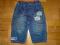 Marks&Spencer Czadowe Jeansy z Gumą roz.9-12m