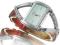GUSTOWNY ZEGAREK DAMSKI ORANGE PASEK! OLDSCHOOL