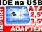 ADAPTER USB ATA KABEL ZEWNĘTRZNY DYSK HDD 2,5 3,5