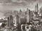 NOWY JORK MANHATTAN EAST RIVER 1930 plakat 61x92cm