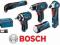 BOSCH ZESTAW GSR GDR GOP GLI GWI 10,8 L-BOXX - 5w1