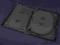 Pudełka DVD x8 z Tray`ą pakiety 10szt 22mm Czarne