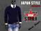 N_STARR XJ J9803 GRANAT SWETER W SZPIC SEREK___XXL