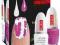 PUPA GRAFFITI LAKIER NAIL ART WHITE&FUCHSIA X2