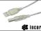 Kabel Incore USB 2.0 A-B M/M 3,0m przezroczysty