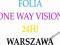 Folia OWV One Way Vision 24h WARSZAWA