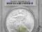 2008 W SILVER EAGLE PCGS MS70 - 1.0 OZ SREBRA