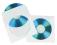 Koperty na płyty CD DVD DVD-ROM 100 szt Hama