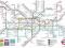 Londyn (Mapa metra) - plakat 61x91,5 cm