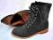 V-8  SZTYBLETY buty  ocieplane  botki   BLACK  39
