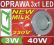 OPRAWA OPRAWKA SUFITOWA 3x1 HP MLECZNA LED+GRATIS