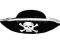 KAPELUSZ CZAPKA PIRATA PRZEBRANIE PIRAT BAL B
