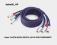 KABEL 3xRCA/3xRCA RGB COMPONENT GOLD 10m(038-10)