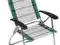 Krzesło/leżak Dukdalf ASPEN biało-zielone