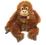 Orangutany - mama z dzieckiem 25 cm. Maskotki WWF