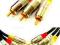 EXCLUSIVE GOLD RCS KABEL 3x RCA Component Video 3m