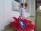 Cudna lalka Hiszpanka tancerka flamenco dokolekcji