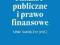 Finanse publiczne i prawo finansowe - ebook PDF