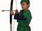 Robin Hood strój karnawałowy chłopiec + łuk