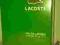 LACOSTE EAU DE LACOSTE L.12.12 Vert 100 ml