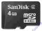 Micro SDHC SANDISK 4GB POZNAŃ