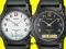 MĘSKI ZEGAREK CASIO AW-49H 2xKOLORY 50M ALARM GWAR