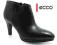 PROMOCJA ELEGANCKIE BOTKI ECCO JUNCTION CZARNE 38