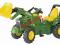 WIELKI TRAKTOR JOHN DEERE ROLLY TOYS POMP. KOŁA