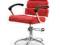 Fotel Fotele fryzjerskie COSMO czerwony KAZARO