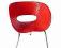 Krzesła Adamo Red krzesło pufa fotel czerwone MODO