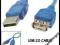 Przewód kabel przedłużacz USB wtyk-gniazdo A 3m