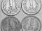 PRL - Zestaw 4 monet 1 złoty 1957-1967 (SO60)