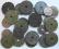 Belgia zestaw 23 monety 1905-1946